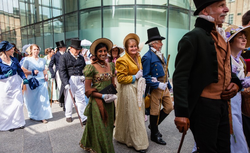 Grand Regency Costumed Promenade for The Jane Austen Festival